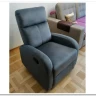 Кресло Signal OLIMP VELVET BLUVEL 14 раскладное (серый) заказать по цене 50 349 руб. в Ростове на Дону в интернет магазине