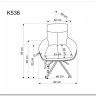 Стул кухонный Halmar K536 (оливковый/черный) заказать по цене 17 129 руб. в Ростове на Дону в интернет магазине