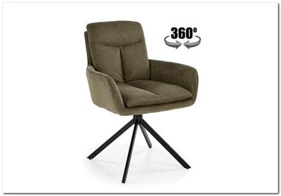 Стул кухонный Halmar K536 (оливковый/черный)