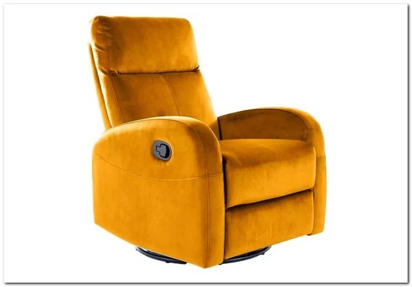 Кресло Signal OLIMP VELVET BLUVEL 68 раскладное (карри) заказать по цене 50 349 руб. в Ростове на Дону в интернет магазине