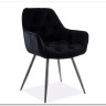 Стул кухонный Signal CHERRY Velvet Bluvel 19 (черный/черный мат) заказать по цене 14 573 руб. в Ростове на Дону в интернет магазине