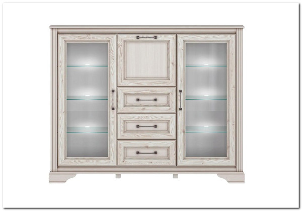 Тумба Stylius (Стилиус) B169-KOM2W1B3S BRW заказать по цене 42 740 руб. в Ростове на Дону в интернет магазине