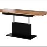 Стол-трансформер Halmar BUSETTI дуб вотан/черный мат заказать по цене 58 339 руб. в Ростове на Дону в интернет магазине