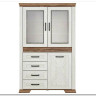 Витрина Marselle REG2W1D4S BRW для гостиной по цене 43 390 руб.