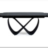 Стол обеденный Signal INFINITY Ceramic 160 раскладной (черный Azario black/черный мат) заказать по цене 209 327 руб. в Ростове на Дону в интернет магазине
