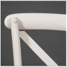 Стул с подлокотниками CROSS (mod.CB2008) Белый (butter white) заказать по цене 15 300 руб. в Ростове на Дону в интернет магазине