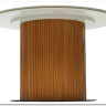 Стол MESA D120 цвет БЕЛЫЙ МРАМОР M326 / Каркас OAK, DISAUR заказать по цене 68 300 руб. в Ростове на Дону в интернет магазине